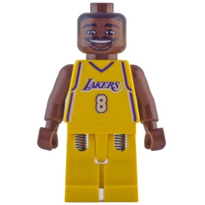 nba001G NBA Kobe Bryant, Los Angeles Lakers #8 (Home Uniform) gebruikt *0M0000