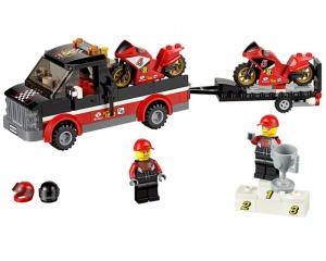 Set 60084 Racing Bike Transporter NIEUW