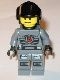 sp096G Space Police 3 - Officer 4 met luchttanks gebruikt *0M0000