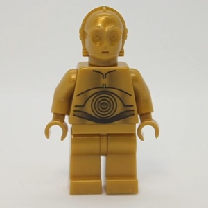 sw0161a Star Wars: C-3PO - Parel goud met parel gouden handen NIEUW *0M0000