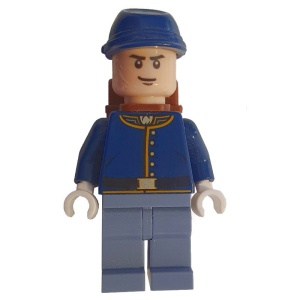 tlr019 The Lone Ranger: Cavelerie soldaat- Rugtas, zwarte wenkbrauwen NIEUW *0M0000