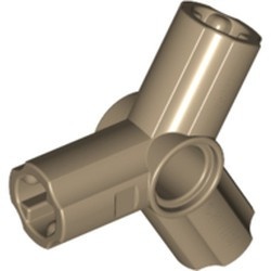 10288-69 Technic, Hoekverbinding drievoudig crème,donker NIEUW *0L0000