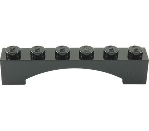 92950-11E EUROVOORDEEL: 10x Steen, boog 1x6x1 hoog VERHOOGDE BOOG zwart NIEUW loc