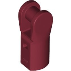 23443-59 Barhouder met hendel rood, donker NIEUW *0W001