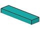 2431-39G Tegel 1x4 turquoise, donker gebruikt *1L0000