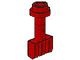 2433-5G Scharnier met drie vingers en stop rood gebruikt *1L149