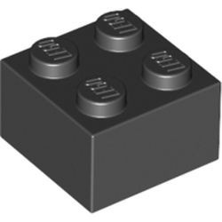 3003-11 Steen 2x2 zwart NIEUW *5K0000