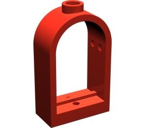 30044-5G Raam 1x2x2 2/3 ronde top zie x34 of 30046 rood gebruikt *1L0000