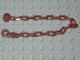 30104-88 Ketting lang (21 schakels, lengte 16 of 17)) bruin, roodachtig NIEUW *5D0000