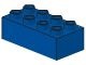 3011-7 DUPLO steen 2x4 (LET OP: DUPLO IS VRIJWEL ALTIJD PAKKETPOST) blauw NIEUW *