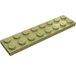 3034-155 Platte plaat 2x8 groen, olijf NIEUW *5K0000