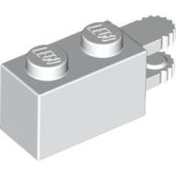 30540-1 Scharniersteen 1x2- twee horizontale vingers zijkant wit NIEUW *1L0000