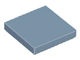 3068b-55 Tegel 2x2 blauw, zandkleurig NIEUW *1L118+19