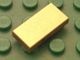 3069b-65G Tegel 1x2 goud, metallic gebruikt *1L338