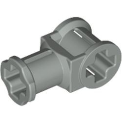32039-9G Technic Verbinder met asgat lichtgrijs (klassiek) gebruikt *0D000