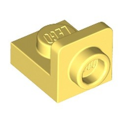 36840-103 Verbindingsplaat 1x1- 1x1 OMGEKEERD geel, lichthelder NIEUW *1L380