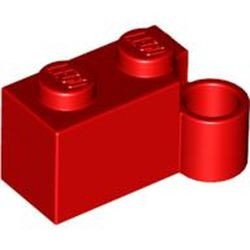3831-5 Scharniersteen 1x2 (helft, basis) rood NIEUW *0D0000