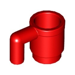 3899-5G Kopje rood gebruikt *0W010
