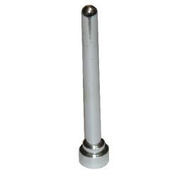 3957-22G Antenne 1x4 noppen hoog chrome zilver gebruikt *1L180