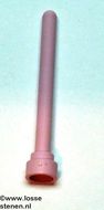 3957-23 Antenne 1x4 noppen hoog roze (klassiek) NIEUW *1L180