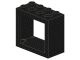 4132-11G Raam 2x4x3 Frame breed DICHTE NOPPEN zwart gebruikt *