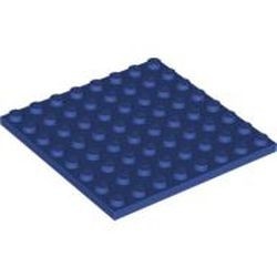 41539-43G Platte plaat 8x8 violet gebruikt *1K0000