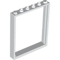 42205-1 Raam 1x6x6 wit NIEUW *L11-6