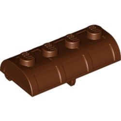 4739a-88G Deksel kist bruin, roodachtig gebruikt *5K000
