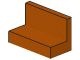 4865-68 Paneel 1x2x1 (bankje) rechte hoeken oranje, donker NIEUW *1L017