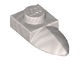 49668-66 Platte plaat 1x1 met tand IN VERLENGDE grijs, lichtparel NIEUW *1L292+3