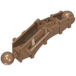 50920-91G Bionicle Toa Hordika onderdeel van been vleeskleurig, donker gebruikt *