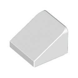 54200-1 Dakpan klein 30 graden 1x1x 2/3 wit NIEUW *1L187