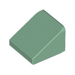 54200-48B BULK: 50x'Dakpan klein 30 graden 1x1x 2/3 groen, zandkleurig NIEUW *1L187