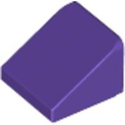 54200-89 Dakpan klein 30 graden 1x1x 2/3 paars, donker NIEUW *1L200