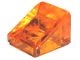 54200-98 Dakpan klein 30 graden 1x1x 2/3 transparant oranje NIEUW *1L187