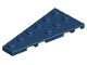 54384-63 Wig plaat 6x3 links blauw, donker NIEUW *5D000