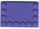 6180-73 Tegel 4x6 met noppen zijkant violet, midden NIEUW *5K0000