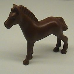 6193pb01-8G Pony, Belville bruin (klassiek) gebruikt *5K000