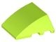 64225-34 Steen, wig 4x3 geen noppen bovenop lime NIEUW *
