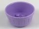 64951-154 Vat groot, HALF met asgat in bodem lavender NIEUW *5K000