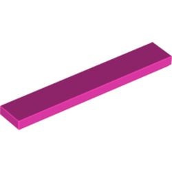 6636-47 Tegel 1x6 roze, donker NIEUW *1L114+15