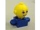 685px4c011-7G Geel hoofd met smile wenkbrauw, blauwe schouder (Voor Homemaker grote poppen) Blauw (gebruikt)