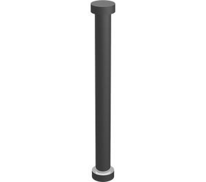 71184-22G Paal 4,5 nops chrome zilver gebruikt *0L0000