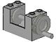 73037-9G Slangenrolhouder met drum en slinger lichtgrijs (klassiek) gebruikt *