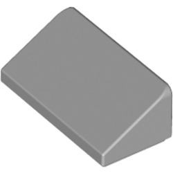 85984-86 Dakpan klein 30 graden 2x1x 2/3 (2 nop breed) grijs, licht (blauwachtig) NIEUW *1L189