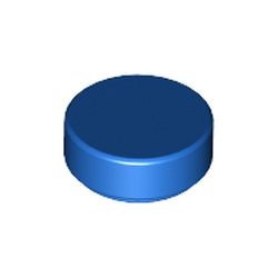 98138-7 Tegel 1x1 ROND blauw NIEUW *1L139+40