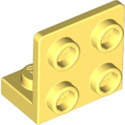 99207-103 Verbindingsplaat 1x2- 2x2 OMGEKEERD geel, lichthelder NIEUW *1L380