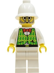 adv026G Dr. Kilroy - groene Vest, witte benen gebruikt *0M0000