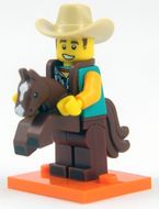col18-15 Cowboy costuum jongen met 'paard' NIEUW *0M0000