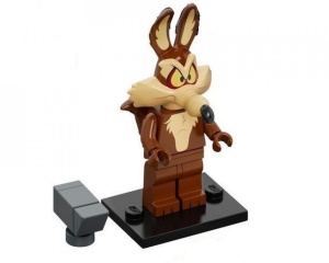 collt-3 Looney Tunes- Wile R. Coyote met voetstuk en acccessoires NIEUW *0M0000